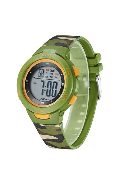 Astro Kids Digital Green Dial Watch - A23915-PPHH