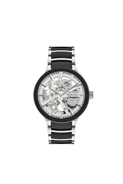 Beverly Hills Polo Club Men's Mechanical White Dial Watch - BP3638X.330