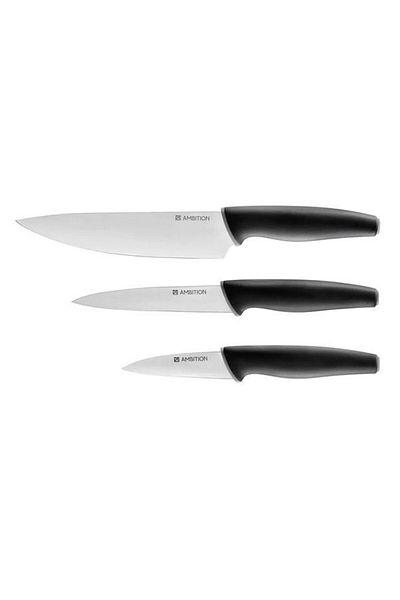 Ambition Knife set, 3 pieces, includes universal knife 13cm, Aspiro