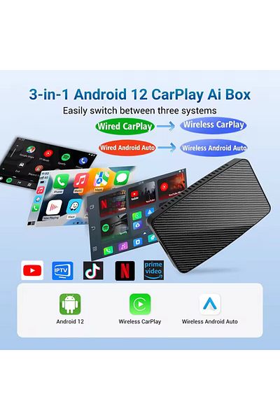 Choice Play 2 Viedo Pro Ottocast Android Ai Box Pro Built In Youtube Netflix Tiktok Iptv Wire