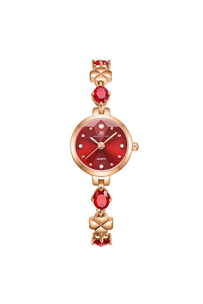 Kenneth Scott Kenneth Scott Women's Analog Red Dial Watch - K23541-KBRR