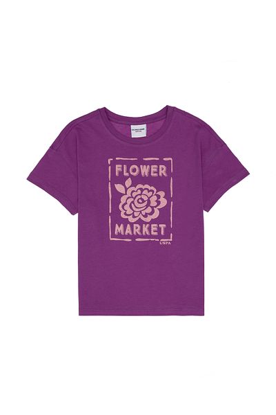 U.S. Polo Assn. Girl's Violet T-Shirt 50306167 -Vr037
