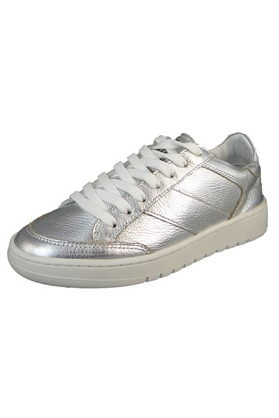 Mjus Damen Sneaker Equipa Low Top T39104-0102-6101 Silberfarben 8387 Argento Leder