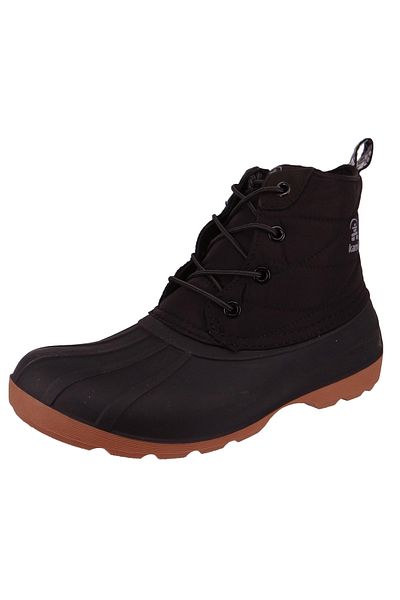 Kamik Damen Sportliche Stiefelette Simona N NK2274 Schwarz BKA Black Textil/Synthetik mit BROME & EVA