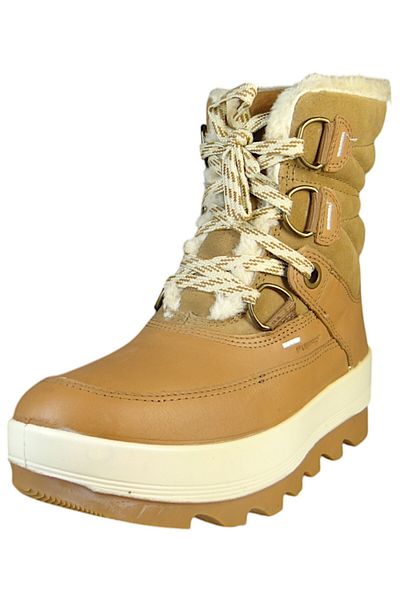 Kamik Damen Winterstiefel Stiefel Winterschuhe Celeste M WK2428 Braun DOE Light Brown Leder/Synthetik