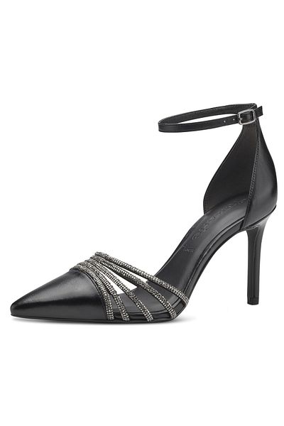 Tamaris Damen Klassische Pumps 1-24424-41 Schwarz 001 Black Kunstleder Mit Touch-it