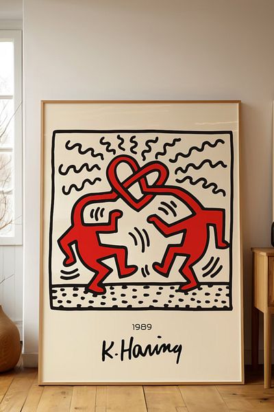 Taranist Poster - Keith Haring Artă Modernă Pinterest
