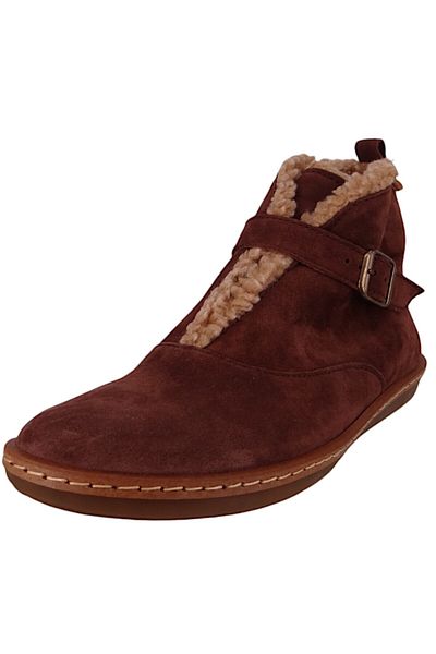 El Naturalista Damen Elegante Stiefelette Coral Gefüttert N5349 Braun Chocolate Leder
