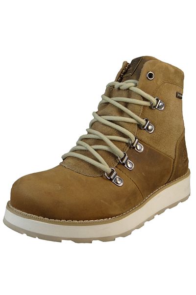 Kamik Damen Stiefel Winterschuhe Ariel Lo WK2035 Braun Taupe Leder mit EDITH LaufsohleEVA