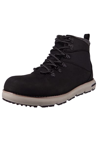 Kamik Herren Stiefel Wanderschuhe Winterschuhe Brody WK0066 Schwarz Black Leder mit ORIGIN LaufsohleOrthol
