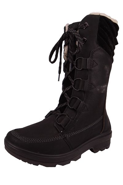 Kamik Damen Winterstiefel Stiefel Deity WK2427 Schwarz BLK Black Wildleder / Wildleder mit GRIP ICE DEFENSE &