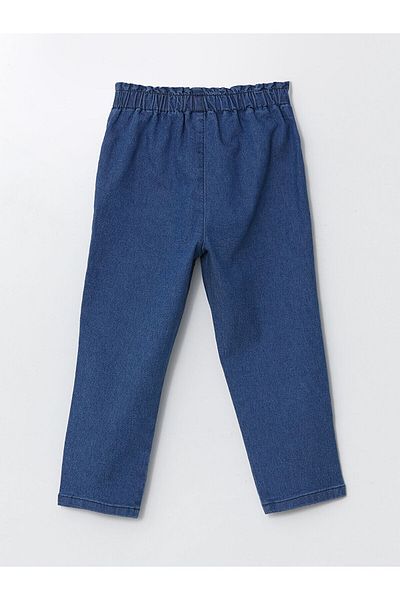 LC Waikiki Baby Girl Jeans Pants with Elastic Waist