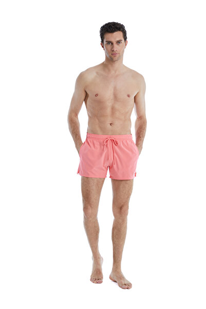 Blackspade Ανδρικό σορτς κολύμβησης 10617 - Σχέδιο ροδακινί