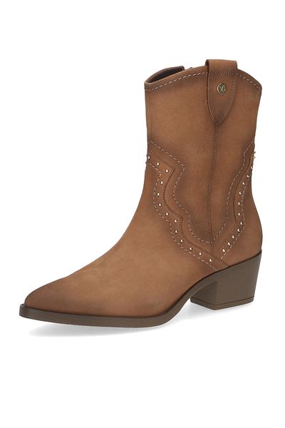 Caprice Damen Elegante Stiefelette Western 9-25315-43 Braun 351 Camel Nubuc Leder mit CAP Airmotion