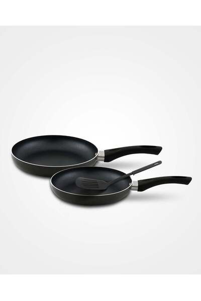 DELICI طقم مقلاة غير لاصقة مقاس 26 سم و20 سم - Afp 2620، تسخين سريع، طلاء أقوى بعشر مرات، غير لاصق