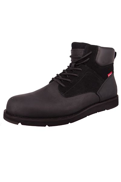 Levi's Herren Elegante Stiefelette Jax Plus 232198-1700 Schwarz 559 Full Black Leder