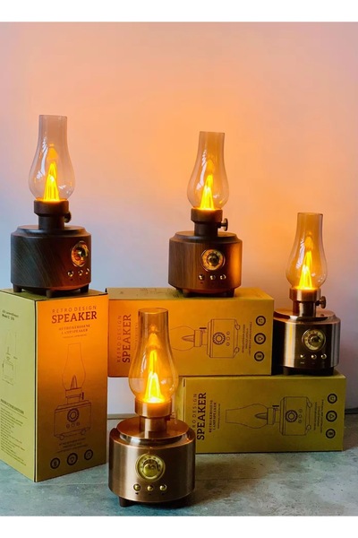 BLOMSTER Everton rt-765 Gaz Lambalı Nostajık Radyo Usb/fm/Bt radyo müzik çalar