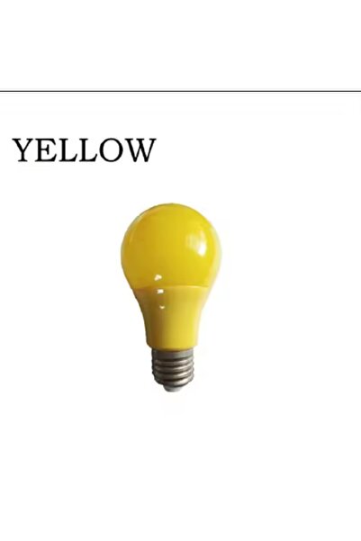 Osaka Light 10w Sarı Renk E27 Duylu A60 E Enerji Tüketimi Led Ampul Boy 113mm...