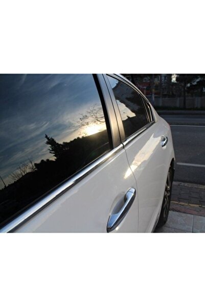 CarEste Honda Cıvıc Fb7 2012-2015 Uyumlu Modeller Arası Krom Cam Çıtası 6 Par...