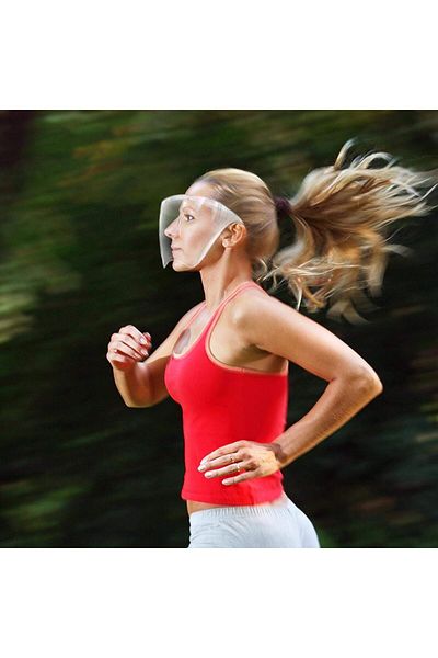 fulina Transparent protective mask, head-mounted design, perfect fit, professional protection, easy to wear