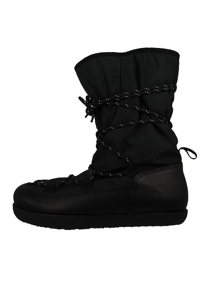 ART Damen Winterstiefel Stiefel Rhodes 1913 Schwarz Black Leder und Textil