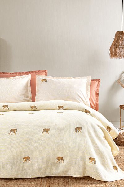 Yataş Beige Lena Single Pique Set