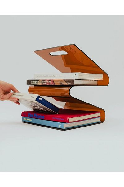 Pleksi Marketi Plexiglass Book Stand - Decorative Magazine