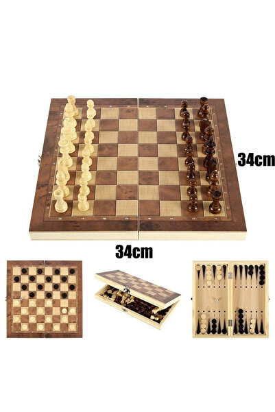 Choice1 w7723 3 في 1 ألعاب الطاولة للحفلات والنرد والشطرنج والطاولة وترفيه ال...