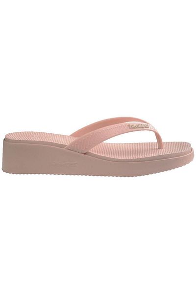 Havaianas Pink High Platform Women's Slippers