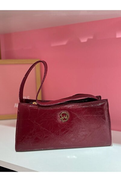 Cicis Accessories Deri Çanta - Bordo Anneler Günü