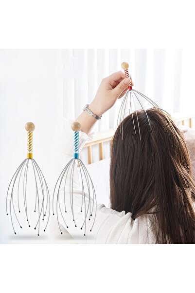 Choice عبوتان من جهاز تدليك الرأس، مكونتان من قطعتين بألوان مختلطة، لتدليك فروة الرأس، واستخراج فروة الرأس بدون روح، وأداة إلهية أيضًا