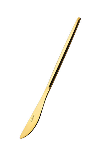 kalben سكين عشاء أموري تيتانيوم ذهبي لامع 6 قطع