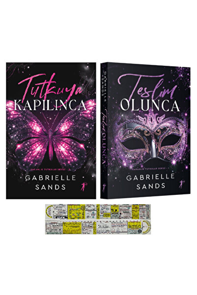 Artemis Yayınları Tutkuya Kapılınca + Teslim Olunca 2 Kitap Set Gabrielle San...