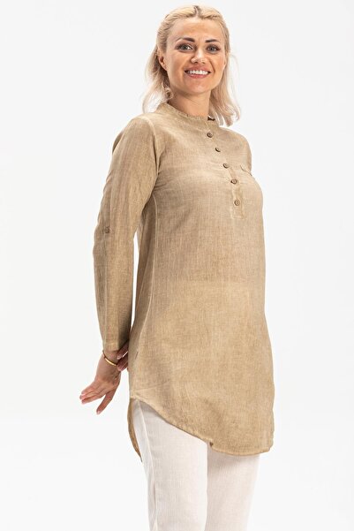 Eliş Şile Bezi Акациев плат Шиле - Лятна туника - Търговски плат