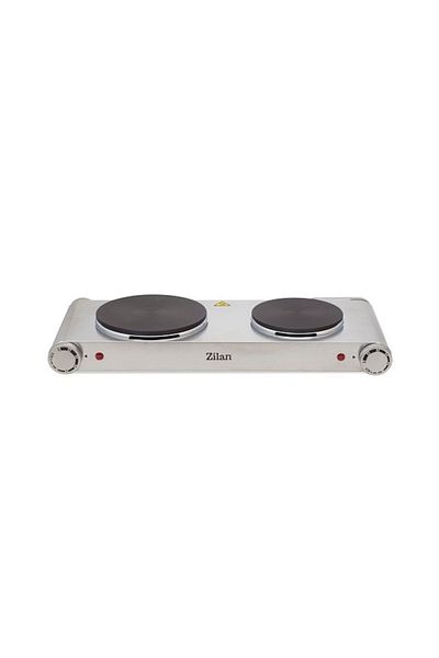 Zilan Stainless steel electric hob ZILAN ZLN-0542, 58x33 cm, 2 burners, 2250W