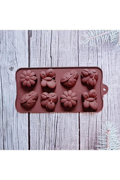 Choice أدوات خبز سيليكون 007coffee قالب كيك على شكل حشرة/نحلة/فراشة قالب سيلي...