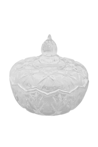 Generic Clear glass jar with multi-purpose lid