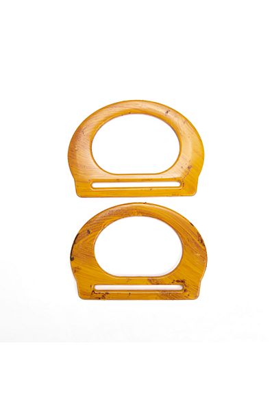 Sultan Cut D Model Bag 2 Pieces Wooden