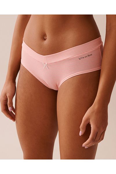 La Vie en Rose Cotton Hiphugger Panty