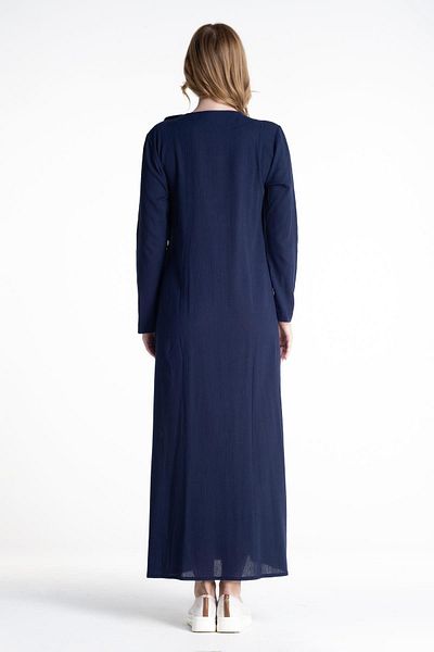 Eliş Şile Bezi Εποχιακό ύφασμα Şile - Navy Blue LCVT