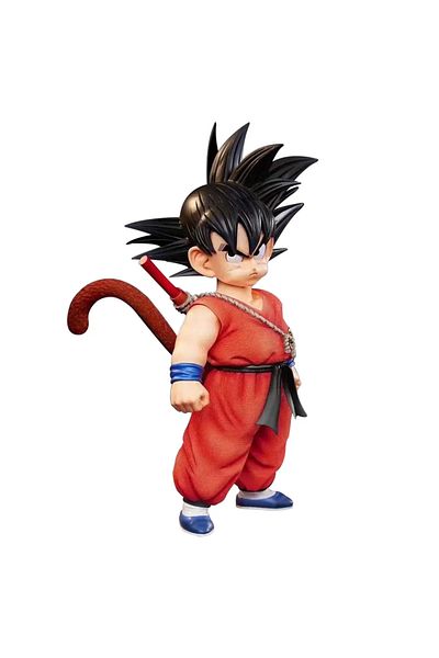 BANDAI Red 20cm Anime Figures Dragon Ball Z Dragon Ball Daima Goku Statue Gokou DBZ GK PVC Figure Model Toy