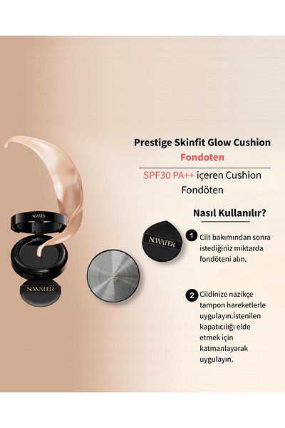 NOWATER Prestige Skinfit Shimmering Concealer Cushion - 02