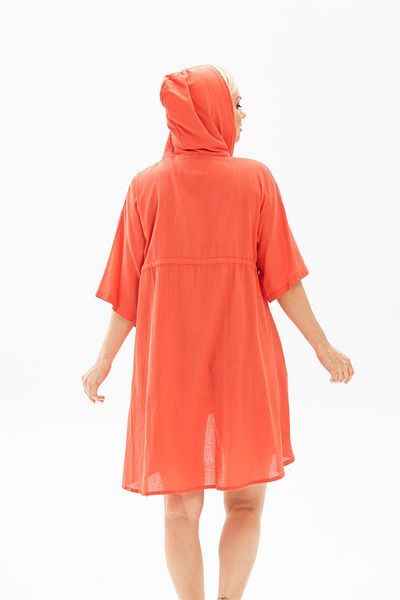 Eliş Şile Bezi Duygunlu Şile Cloth and Coral Tunic Set