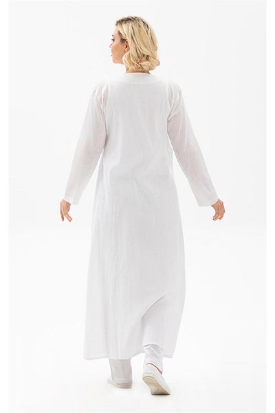 Eliş Şile Bezi Λευκό ύφασμα Sile Seasonal Fit