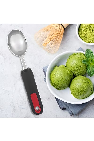 Generic stainless steel ice cream scoop