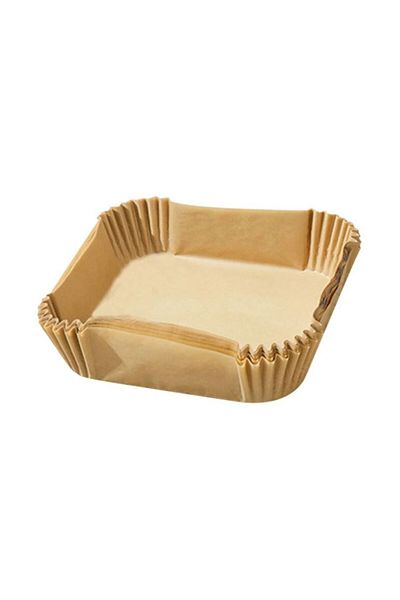 STARCREST Set hârtie de copt pentru friteuza cu aer cald, 50 bucăți, Unica folosință, 20 cm, Maro