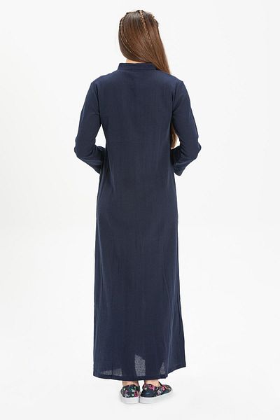 Eliş Şile Bezi Πανί Cemre Şile Seasonal Ferace Navy Blue Lcvt