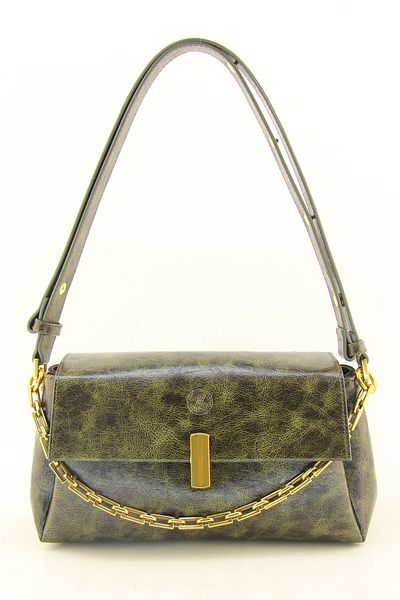 HNB Women's Khaki Soft Medium Shoulder Bag