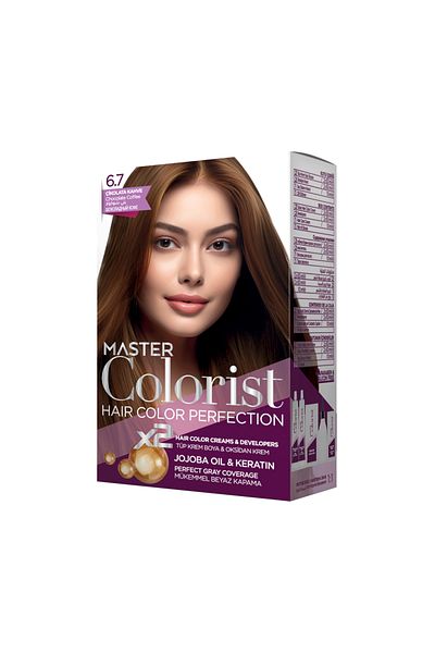 Master colorist Vopsea de Păr Master Colorist 6.7 Chocolate Coffee