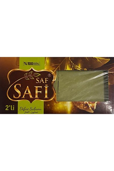 SAF SAFİ صابون الغار الطبيعي النقي 2 عبوة 320 جرام